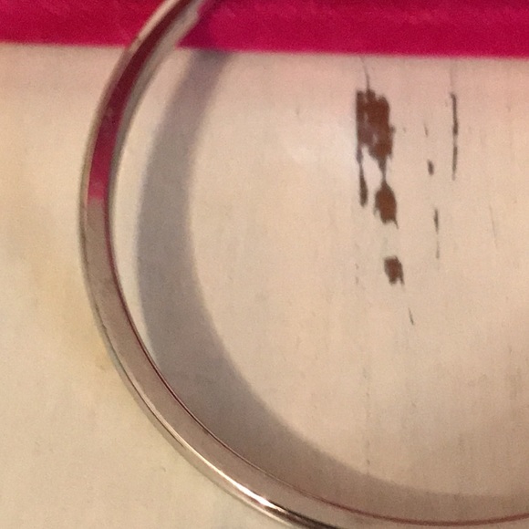 Monet silver bangle 1/4” wide - Picture 6 of 8